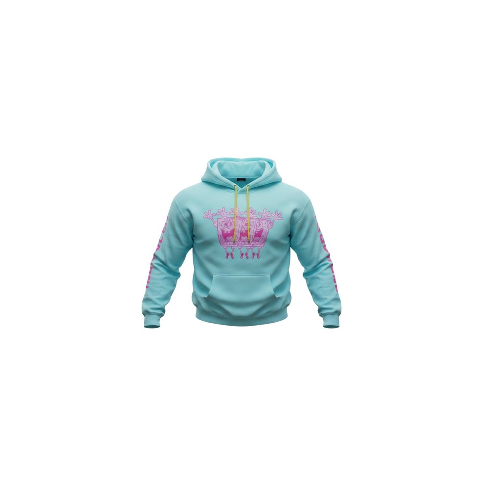 rue21 SpongeBob Hoodie Mens XL Blue New Nickelodeon Graphic Sweatshirt